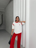 MİYAKA Pantolonlu Takım - 9002