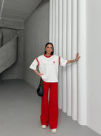 MİYAKA Pantolonlu Takım - 9002